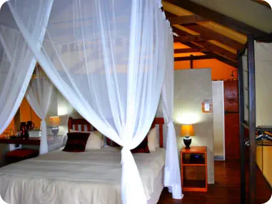 Luxury Tent Bedroom at Lion Tree Top Lodge Hoedspruit